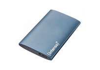 Disco Duro Intenso 2TB SSD 1.8" 0.5Gbit/s USB 3.2 Gen1 Azul Aluminio + Pantalla