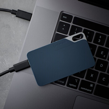 Intenso TX100 Disco Duro Externo SSD 500GB USB-C Azul Intenso TX100 Disco Duro Externo SSD 500GB USB-C Azul