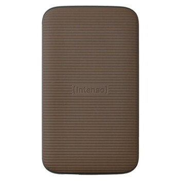 Disco Duro SSD externo Intenso TX500 1TB NVMe USB 3.2 Gen 2x1 1000MB/s Marrón resistente a golpes