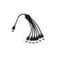 EKWB EK-D-RGB 6-Way Cable Divisor
