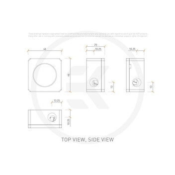 EKWB EK-Quantum Flow Indicator D-RGB Indicador de Flujo Negro