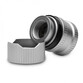 EKWB EK-Quantum Torque Drain Valve Válvula de Drenaje Titanio Satinado