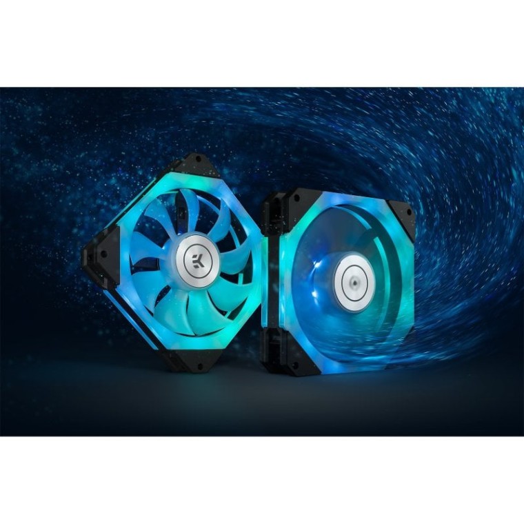 EKWB EK-Quantum Impulse 120 D-RGB 400-1800 rpm Ventilador 120mm Negro