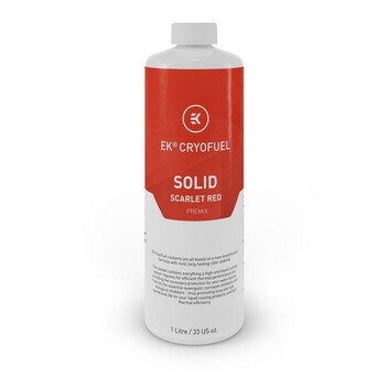 EKWB EK-CryoFuel Solid Scarlet Red 1000ml