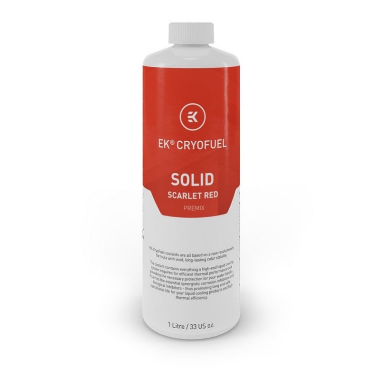 EKWB EK-CryoFuel Solid Scarlet Red 1000ml