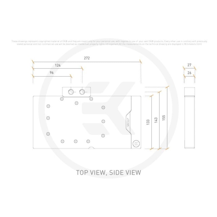 EKWB EK-Quantum Vector2 AMP/Trinity RTX 4080 D-RGB Nickel + Plexi