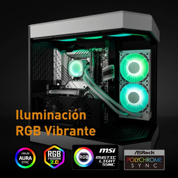 EKWB AIO Nucleus CR360 Lux D-RGB Water Cooler CPU Blanco