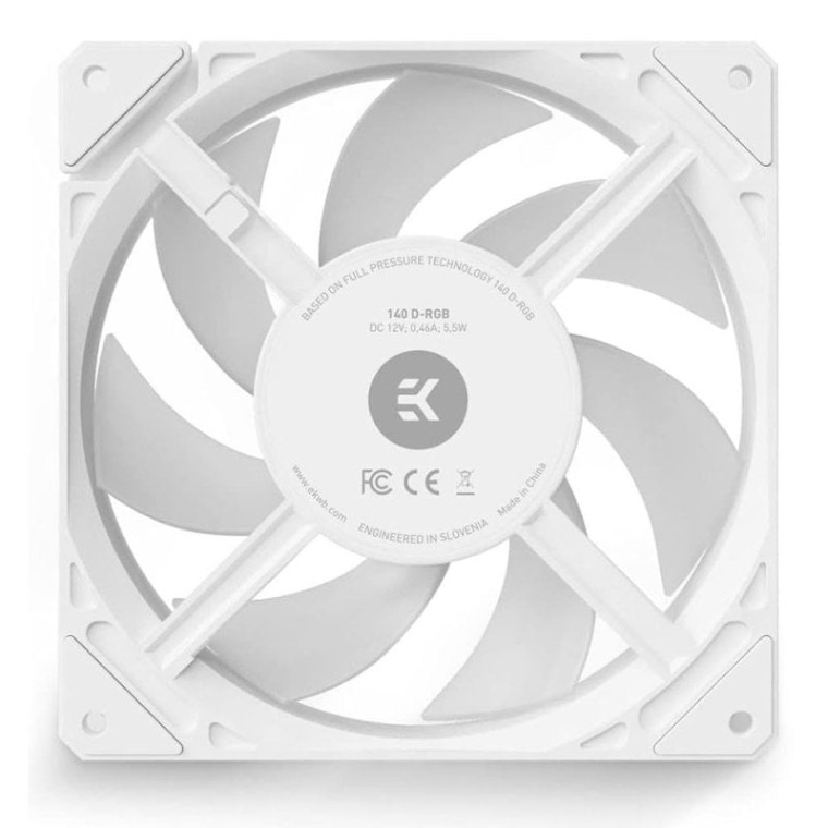 EKWB EK-Loop Fan FPT 140 DRGB 14cm Blanco