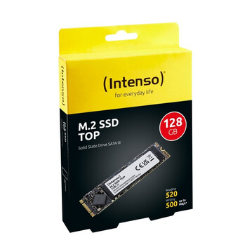 Disco Duro Intenso Top 128GB SSD M.2 SATA 3 Disco Duro Intenso Top 128GB SSD M.2 SATA 3