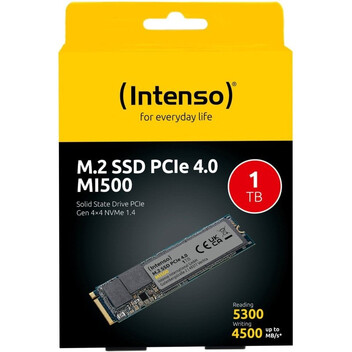 Disco Duro Intenso MI500 1TB SSD PCIe Gen4 NVME Disco Duro Intenso MI500 1TB SSD PCIe Gen4 NVME