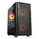 Torre PC Caja PC COUGAR Uniface Mini RGB Blanco Micro ATX/Mini-ITX ARGB Cristal Templado