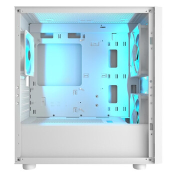 Torre PC Cougar Uniface Mini RGB Blanca 3 Ventiladores ARGB Vidrio Templado Gaming Torre PC Cougar Uniface Mini RGB Blanca 3 Ventiladores ARGB Vidrio Templado Gaming