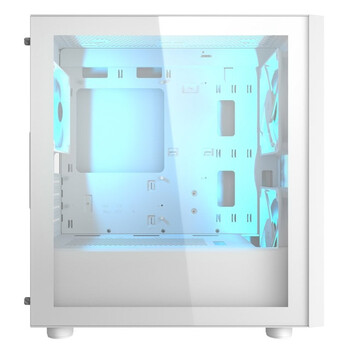 Torre PC Cougar Uniface Mini RGB Blanca 3 Ventiladores ARGB Vidrio Templado Gaming Torre PC Cougar Uniface Mini RGB Blanca 3 Ventiladores ARGB Vidrio Templado Gaming