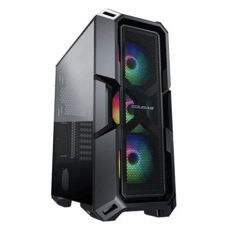 Cougar MX440 Mesh RGB ATX Cristal Templado USB 3.0 Negra