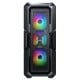 Cougar MX440 Mesh RGB ATX Cristal Templado USB 3.0 Negra