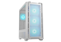 Torre PC Cougar MX600 RGB Blanco Full Tower Ventana Vidrio Soporte E-ATX 4x2.5″ 3x140mm Ventiladores