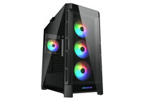 Cougar DuoFace Pro RGB Mid Tower Cristal Templado USB-C Negra