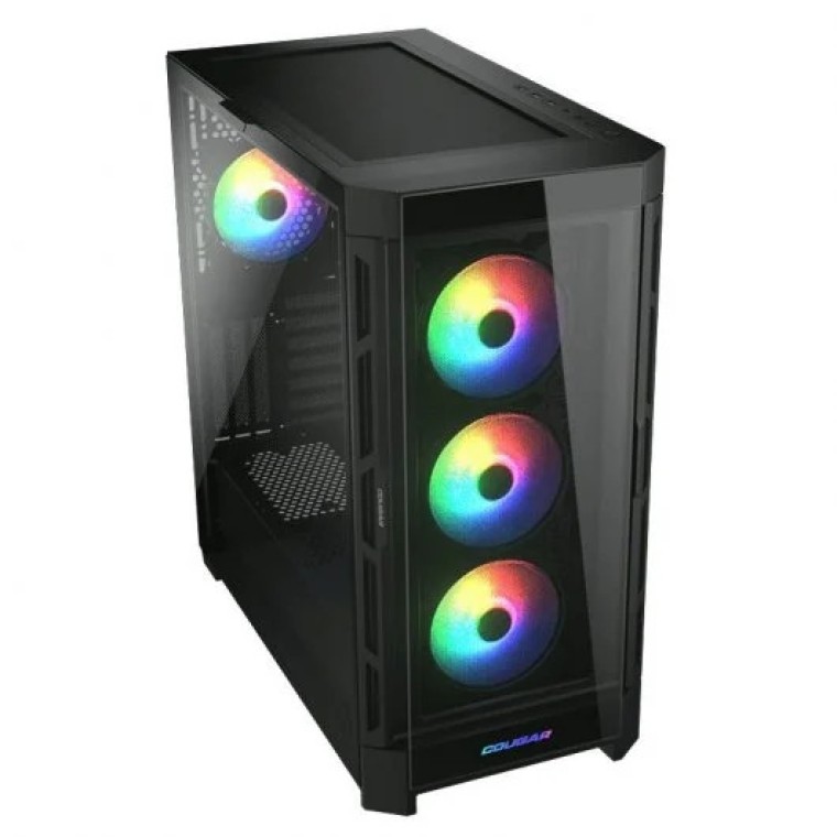 Cougar DuoFace Pro RGB Mid Tower Cristal Templado USB-C Negra