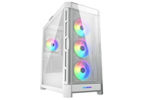 Torre PC Cougar DuoFace Pro RGB Mid Tower Cristal Templado USB-C Blanca