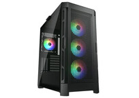 Cougar AirFace Pro RGB Mid Tower Cristal Templado USB-C Negra