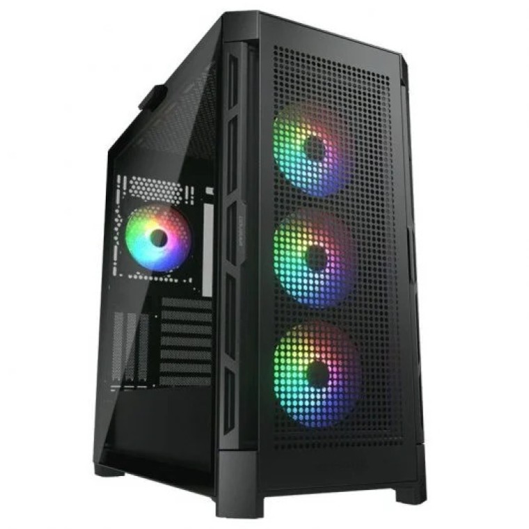 Cougar AirFace Pro RGB Mid Tower Cristal Templado USB-C Negra