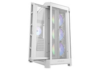 Cougar AirFace Pro RGB Mid Tower Cristal Templado USB-C Blanca