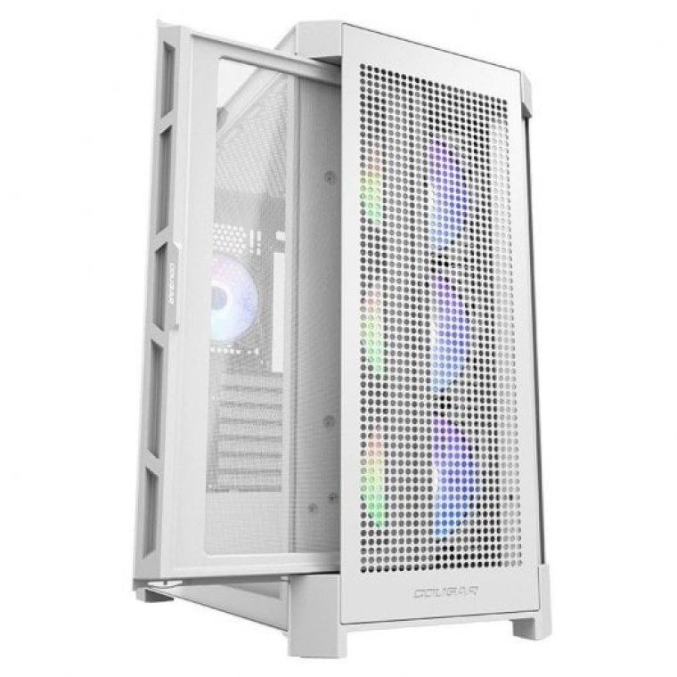 Cougar AirFace Pro RGB Mid Tower Cristal Templado USB-C Blanca