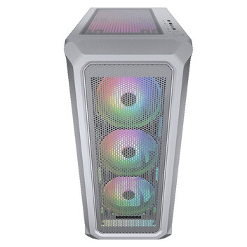 Torre PC Cougar Archon 2 Mesh RGB Cristal Tremplado USB 3.0 Blanco