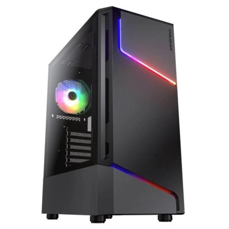 Cougar MX360 RGB Miditower ATX Cristal Templado USB 3.0 Negra