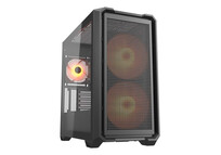 Torre PC Torre gaming Cougar MX600 MINI Negro, Mini Tower, micro ATX, 2x160mm ARGB, USB-C