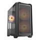 Torre PC Torre gaming Cougar MX600 MINI Negro, Mini Tower, micro ATX, 2x160mm ARGB, USB-C