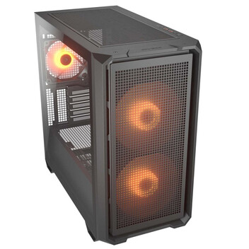Torre PC Torre gaming Cougar MX600 MINI Negro, Mini Tower, micro ATX, 2x160mm ARGB, USB-C Torre PC Torre gaming Cougar MX600 MINI Negro, Mini Tower, micro ATX, 2x160mm ARGB, USB-C