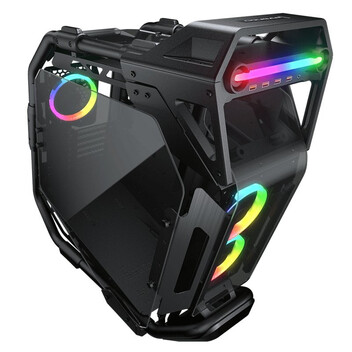 Torre PC Cougar Cratus RGB Mid Tower Cristal Templado USB 3.2 Negra