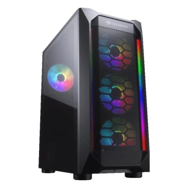 Cougar MX410 Mesh-G RGB Cristal Templado USB 3.1