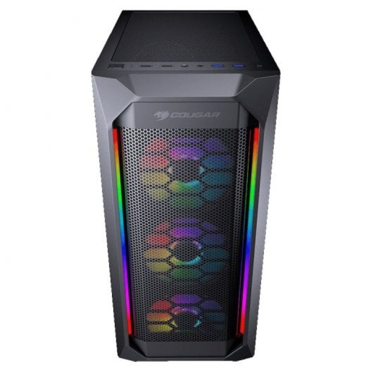 Cougar MX410 Mesh-G RGB Cristal Templado USB 3.1