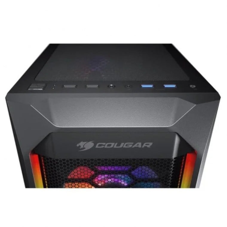 Cougar MX410 Mesh-G RGB Cristal Templado USB 3.1