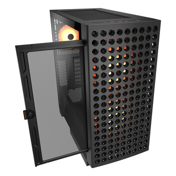 Torre PC Torre Cougar Airface ECO RGB Negro 2x180mm RGB EATX Lateral Ventana Vidrio