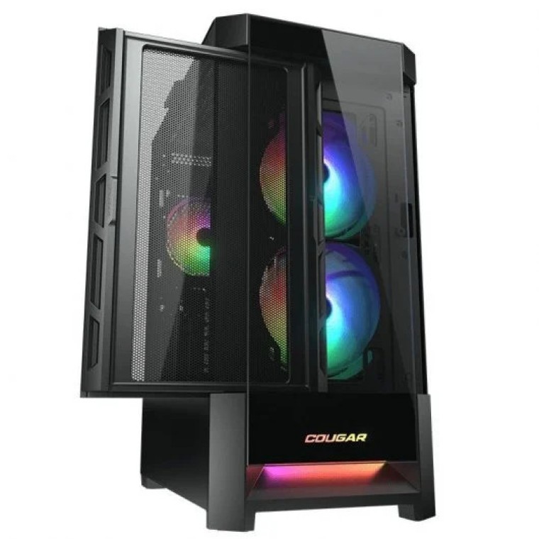 Cougar Duoface RGB Cristal Templado USB 3.0 Negra