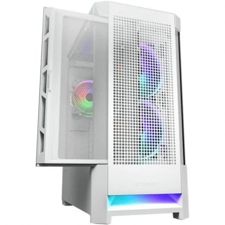 Cougar AirFace RGB Mid Tower Cristal Templado USB 3.0 Blanca