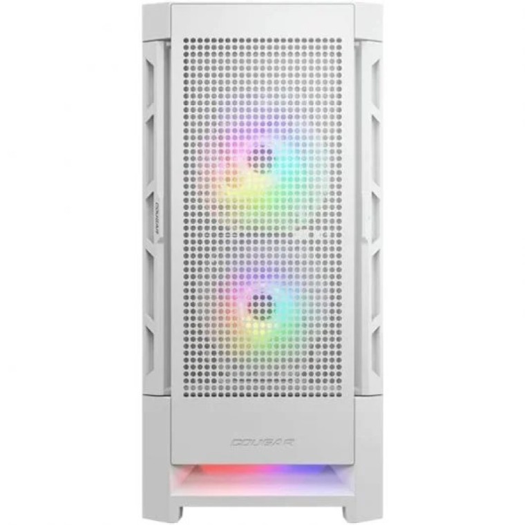 Cougar AirFace RGB Mid Tower Cristal Templado USB 3.0 Blanca