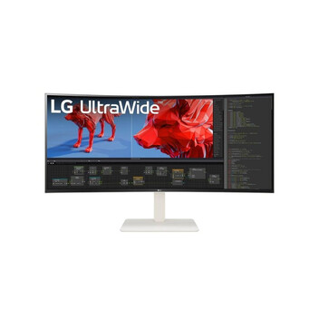 Monitor LG 38BR85QC-W 38" UWQHD+ 144Hz Nano IPS Curvo UltraWide G-SYNC FreeSync HDR600 USB-C Blanco