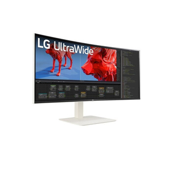 Monitor LG 38BR85QC-W 38" UWQHD+ 144Hz Nano IPS Curvo UltraWide G-SYNC FreeSync HDR600 USB-C Blanco
