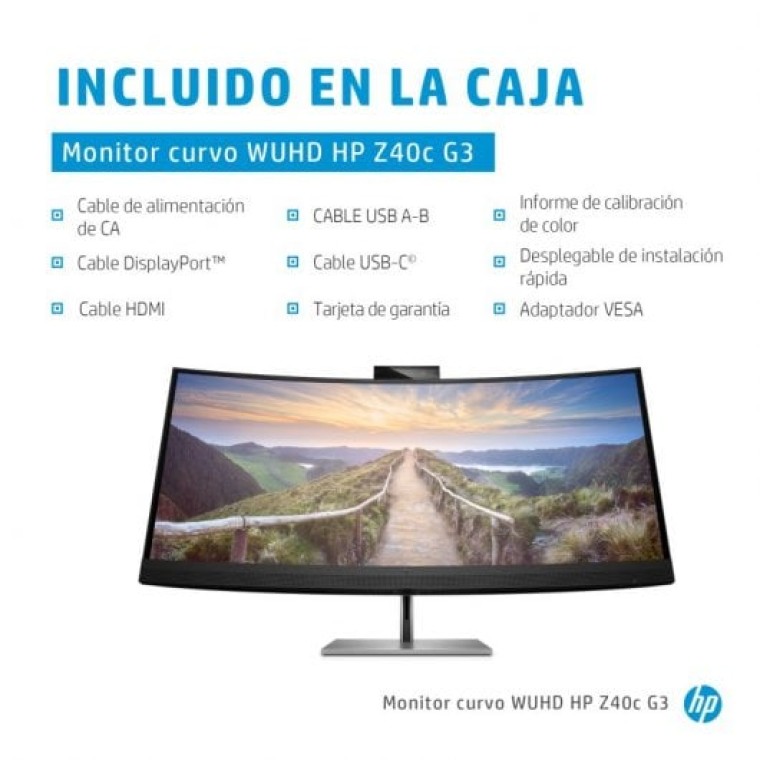 HP Z40C G3 40" LED IPS UltraWide WUHD 5K Webcam USB-C