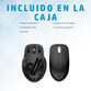 Ratón HP inalámbrico 4000 DPI multidispositivo sensor avanzado negro Ratón HP inalámbrico 4000 DPI multidispositivo sensor avanzado negro