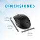 Ratón HP inalámbrico 4000 DPI multidispositivo sensor avanzado negro Ratón HP inalámbrico 4000 DPI multidispositivo sensor avanzado negro