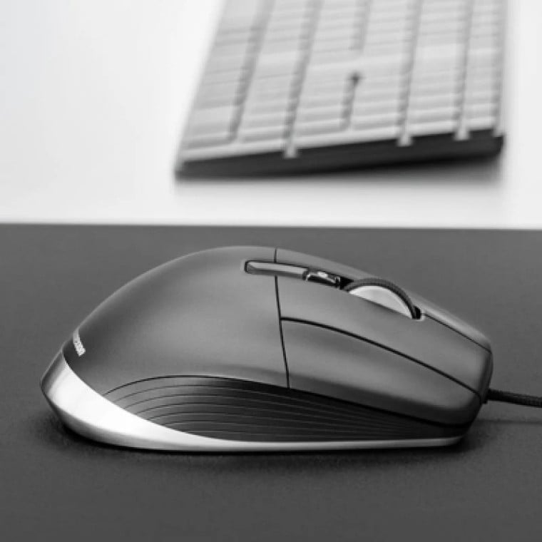 3Dconnexion CadMouse Pro Ratón para Diseño 7200 DPI Negro