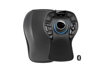 Ratón 3Dconnexion SpaceMouse Pro Wireless Bluetooth 6DoF 15 Botones Iluminación Azul Negro