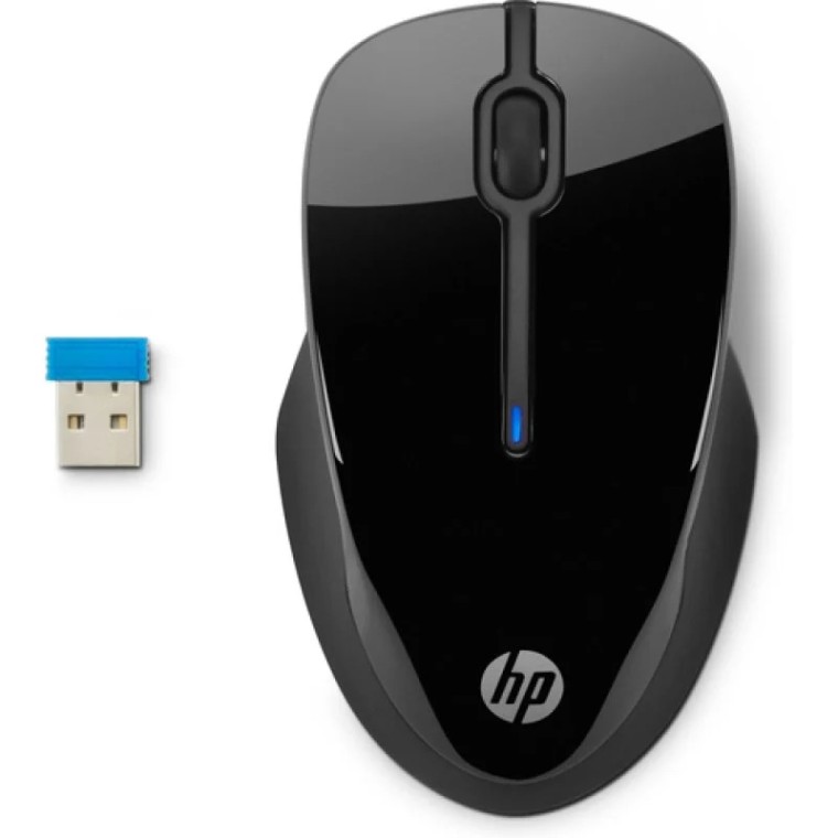 HP 250 Ratón Inalámbrico 1600DPI Negro