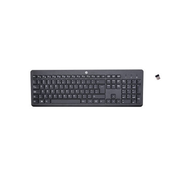 Teclado membrana HP 230 Wireless Keyboard Layout ES inalámbrico tamaño completo negro