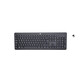 Teclado membrana HP 230 Wireless Keyboard Layout ES inalámbrico tamaño completo negro